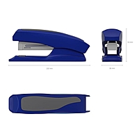 Степлер №24/6 20 листов Erich Krause Elegance Half-strip микс 2244