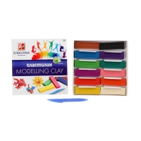 Пластилин 12 цветов "Классика"