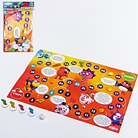 Настольная игра "игра-бродилка" Смешарики