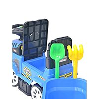 Детская Каталка Everflo Tractor, blue, c прицепом