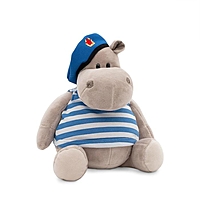 Мягкая игрушка "Бегемот: ВДВшник", 20 см MC1997-119/20