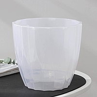 Кашпо "Флюте" 3 л, цвет прозрачный