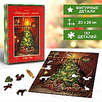 Пазл фигурный «Новогодняя магия»