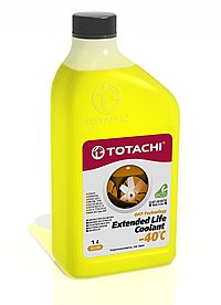 Антифриз Totachi Extended Life Coolant -40°C 1 л желтый