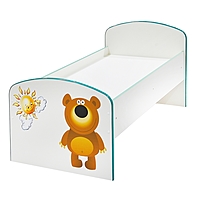 Детская кроватка «Солнышко и медвежонок», ЛДСП (уценка - деформирована стенка)