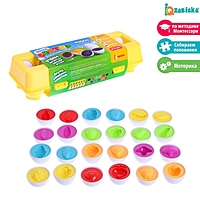 IQ-ZABIAKA Развивающий набор "Сортер яйца" фрукты