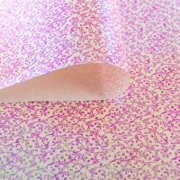Бумага упаковочная перламутровая "Ажур", цвет малиновый