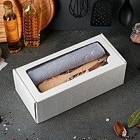 Подарочный набор кухонных принадлежностей "Славянский", 5 предметов: совочек, лопатка, венчик, ложка, полотенце