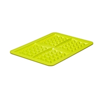 Форма для выпечки венских вафель, из силикона на металлическом каркасе