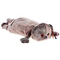 Мягкая игрушка-подушка Кот цвет серый 40 см
