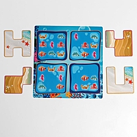 Магнитная игра в дорогу "Подводная ферма"