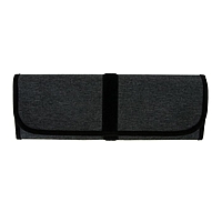 Пенал мягкий скатка на липучке 330*480 ПНШ-2 графит 2021