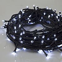 НИТЬ, 20 м, Н.Т. LED-200-220V, 8 режимов, БЕЛЫЙ