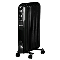 Обогреватель "Ресанта" ОМПТ-9НЧ, масляный, 2000 Вт, 9 секций, 20 м2, чёрный
