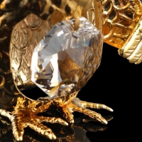 Сувенир «Сова», с кристаллами Сваровски