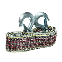 Трос-лента буксировочный TORSO, 7 т, 4,0 м, 2 крюка