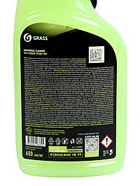 Очиститель обивки Grass Universal cleaner, триггер, 600 мл 110392