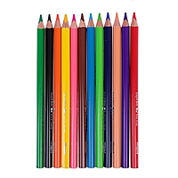 Карандаши утолщенные трехгранные 12 цветов Color Peps Maxi, европодвес