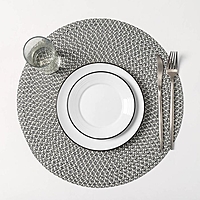 Набор салфеток кухонных 4 шт "Рэй" 38х38 см, цвет бежевый