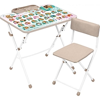 Набор мебели с забавными медвежатами мягк стул 3-7лет КУ1/3М