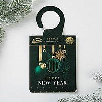 Ароматизатор на вешалке Happy new year, 8 х 15,5 см
