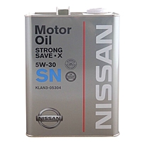 Масло моторное Nissan Strong Save X 5W-30 SN 4 л синт.