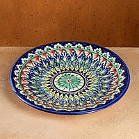 Ляган круглый Риштанская керамика 28см