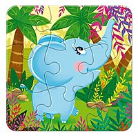 Пазл First Puzzle Слоненок Baby Toys 9 элементов