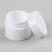 Баночка для геля и декора, d = 3,3 см, 5 гр, цвет белый