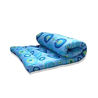 Матрас ватный 90х200 см, высота 7 см, чехол полиэстер, МИКС