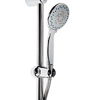 Душевая лейка 5 режимов со шлангом, стойкой, мыльницей, крепеж в комплекте.