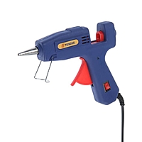 Клеевой пистолет TUNDRA, 30 Вт, 220 В, выключатель, индикатор, антикапля, шнур 1.2 м, 7 мм