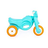Каталка-мотоцикл Мини-мото сафари голубая 90195