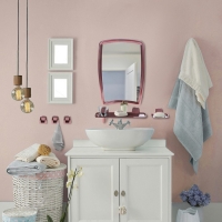 Набор для ванной комнаты Berossi, цвет перламутровый рубин