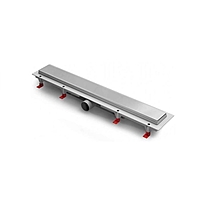 Трап MCH CH 850 K, d=40 мм, линейный, 850х60х1,5 мм, мокрый и сухой затвор, боковой слив