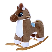 Качалка "Лошадка" не музыкальная, цвет коричневый