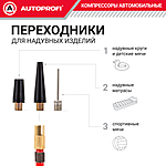 Компрессор автомобильный Autoprofi AKM-50 с сумкой