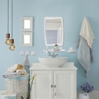 Набор для ванной комнаты Berossi, цвет снежно-белый