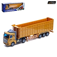АВТОГРАД Грузовик инерционный "Перевозчик", 1:48