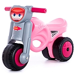 Каталка-мотоцикл Мини-мото розовая 48233