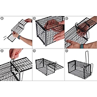 Крысоловка, 24 х 12 х 12 см, металлическая