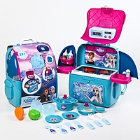 Игровой набор "Кухня",  Холодное сердце, в рюкзачке, SL-05529