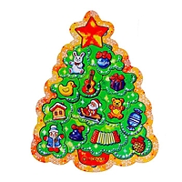 Пазл «Новогодня ёлочка»