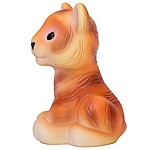 Игрушка резиновая Тигр Огонек
