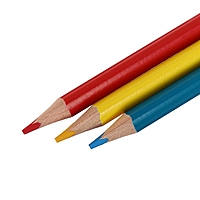 Карандаши трехгранные 12 цветов Color Peps, с точилкой