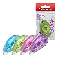 Корректирующая лента, ErichKrause Spring, 5 мм х 6 м, в пакете, микс