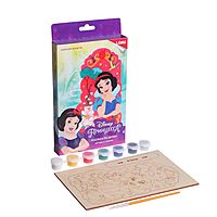 Роспись по дереву. Ёлочные игрушки «Белоснежка»