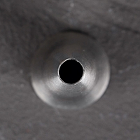 Насадка на кондитерский мешок 4,5х2,4 см "Ровный край", отверстие 6 мм