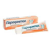 Зубная паста "Пародонтол" актив, в тубе, 134 г