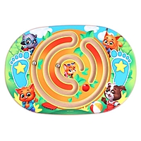 Балансир детский "Зверята", с лабиринтом